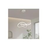 Lambadar Sonsuzluk Model Tekli Sarkıt Led Beyaz Işık Ultra Power Led Avize Salon Mutfak Oda Hol Ledli Avize Beyaz Tek Ebat 35 X 65 0002-Sonsuzluk1Whtsarkit