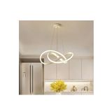 Lambadar Sonsuzluk Model Tekli Sarkıt Led Beyaz Işık Ultra Power Led Avize Salon Mutfak Oda Hol Ledli Avize Krem Tek Ebat 35 X 65 0002-Sonsuzluk1Kremsarkit