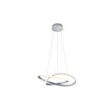 Lambadar Sonsuzluk Model Tekli Sarkıt Led Beyaz Işık Ultra Power Led Avize Salon Mutfak Oda Hol Ledli Avize Krom Tek Ebat 35 X 65 0002-Sonsuzluk1Kromsarkit