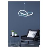 Lambadar Sonsuzluk Model Tekli Sarkıt Led Beyaz Işık Ultra Power Led Avize Salon Mutfak Oda Hol Ledli Avize Mavi Tek Ebat 35 X 65 0002-Sonsuzluk1Mavisarkit
