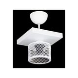 Lambadar Tekli Kafes Model Modern Plafonyer Avize Beyaz_3 Tek Ebat 3541-1Whtkarekafes