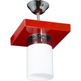 Lambadar Tekli Kare Tepsi Kırmızı - 1