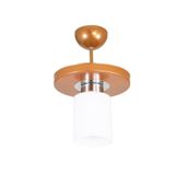 Lambadar Tekli Modern Spor Model Yuvarlak Tepsi Bakır Avize Bakir Tek Ebat 30 X 60 3501-1Bakir