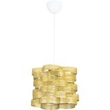 Lambadar Tekli Pasta Model Sarkıt Avize - Gold - Beyaz - 1