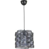 Lambadar Tekli Pasta Model Sarkıt Avize - Siyah - 1