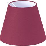 Lambader Başlık Bordo Konik Şapka 38x30x22 Cm Dekoratif Özel Yüksek Kalite Kumaş
