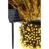 Lambax Güneş Enerjili Solar 10 Metre 100 Ledli LED Ağaç Aydınlatma