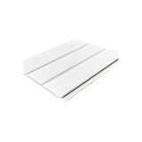 Lambiri Fugalı Beyaz Plastik Pvc Tavan / 10 Adet - 20cm X 250cm - 5 Metrekare
