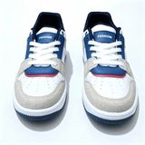Lambirlent 2100 Ortopedik Tabanlı Günlük Spor Ayakkabı Sneaker - Beyaz - Mavi