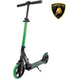 Lamborghini Lisanslı L6-200 Katlanabilir Metal Ayaklık Kaymaz Taban 2 Tekerlekli 8+ Yaş Çocuk Scooter - Yeşil