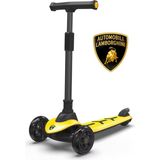 Lamborghini Resmi Lisanslı 3+Yaş Için Işıklı 3 Tekerlekli Kademeli Uzayabilen Premium Çocuk Scooter - Sarı