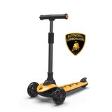 Lamborghini Resmi Lisanslı 3+Yaş için Işıklı 3 Tekerlekli Kademeli Uzayabilen Premium Çocuk Scooter