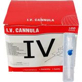 Lamed La-Med Iv Flon Intraket Branül 22G/25 mm Mavi 100 Adet