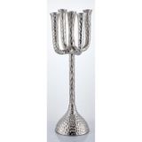 La'Medore Cactüs Large 5 Lights Nickel 17x17x58 cm Candle Stand