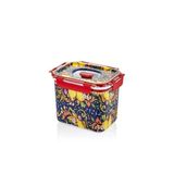 La'Medore Flavor Orta Boy 18.5x14x15 cm Dikdörtgen Saklama Kabı