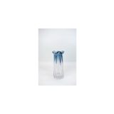 La'Medore Fold 12x12x32 cm Büyük Boy Blue Vazo