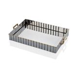 Lamedore Lınes Kulplu Dıkdortgen Tepsı 50X30x6,5 Cm
