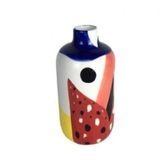 Lamedore Reddish Uzun Vazo Küçük 13x13x25 Cm 1jb-20393