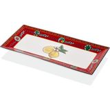 LAMEDORE Summer 2'li Büyük Dikdörtgen Tabak 30x15cm