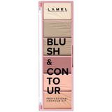 Lamel Professional Allık Seti Blush Kit 03 Evrensel Renk Tonlarıyla Uzun Süre Kalıcı Makyaj
