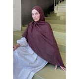 lamelif Organic Premium Şal Çikolata Kahve