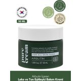 Lamelin Arbutin Içeren Leke Ve Yüz Bakım Kremi Lamelin Arbutin Pure Cream 50 Ml