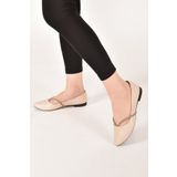 lamiashoes BÜYÜK NUMARA KADIN TAŞLI BABET 41-42