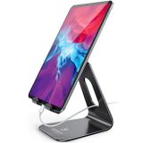 Lamicall Tablet Standı Çok Açılı, Tablet Tutucu - iPad Air Mini Pro, Phone 13 Pro 12 Mini 11 XS Max XR X 6 7 8 Plus (4-13 inç), Siyah