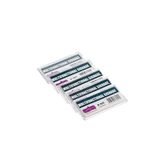 Lamiess K-1117 70x30 mm 100'lü Pleksi Afiş Koruma Kabı