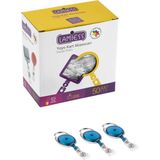Lamiess Lms 154 50'li Şeffaf Mavi Çelik Bordürlü Oval Yoyo