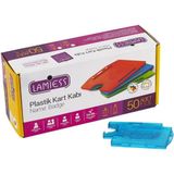 Lamiess Lms 211 Yatay Dikey Çift Hazneli Kart Kabı Mavi