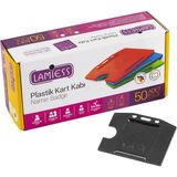 Lamiess Lms 214 Yatay Plastik Kart Kabı Siyah