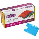 Lamiess Lms 214 Yatay Plastik Kart Kabı Turkuaz