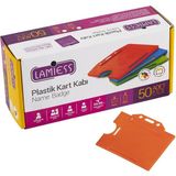Lamiess Lms 214 Yatay Plastik Kart Kabı Turuncu