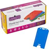 Lamiess Lms 217 Dikey Plastik Kart Kabı Mavi