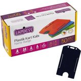 Lamiess Lms 217 Dikey Plastik Kart Kabı Siyah