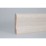 Laminant Parke Süpürgelik 6cm Beyaz Kayın 856