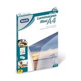 Laminasyon Filmi- 125 Mikron A4 100&APOS;LÜ Paket - standart
