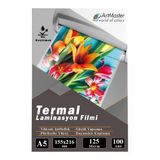Laminasyon Filmi Parlak A5 100 Lü 1 Paket 125 Mikron Laminasyon Kaplama Pvc Kaplama Poşeti 100 Adet
