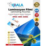Laminasyon Pres Filmi A4 426X303 Mm 125 Micron 50 Adet