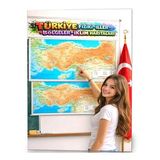 Laminasyonlu Türkiye Harita Seti (Fiziki – İller – Bölgeler – İklim)
