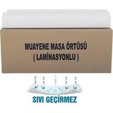 Lamineli Muayene Masa Örtüsü 50MX50CM - 20'li Rulo - 1 Koli - Beyaz