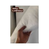 Lamineli Vatka Elyaf 300gr./m² En:100cm/boy:200cm - Sarma Elyaf - Yorgan Elyafı - Mont Elyafı - Beyaz Lamineli 300gr./m²