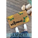 LAMONETA Welcome Limonlu Kapı Önü Koko Kıl Paspas