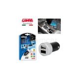 Lampa 38959 Duplex 4500 mA 2 Usb Çıkışlı Şarj Soketi