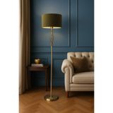 Lampada Verona Eskitme Kaplama Metal Lambader - Yeşil
