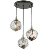 LampaLuce Lampaluce Globo-4 Modern Sarkıt Avize 3'lü 70cm Krom Krom Malzeme: Cam 3 X E27 Ampul Maksimum: 60w Çap: 35 Cm Yükseklik: 50 Cm Ampul Dahil Değildir. Yüksekliği Ayarlanabilir.Duy Tipi : E27 Duylu