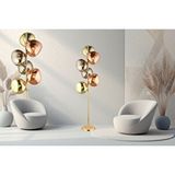 LampaLuce Lampaluce Modern Tasarımlar Colore 6'lı Lambader Altın