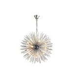 LampaLuce Lampaluce Riccio-2 Modern 9'lu Sarkıt Avize 55cm Krom Krom Malzeme: Metal Ölçü: Çap: 60 Cm Yükseklik: 70 Cm. Ampul Dahil Değildir.Duy Tipi : E14 Duylu