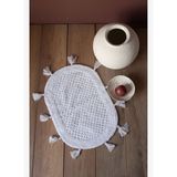 Lampetie | Elora Tekli Banyo Paspası 40x60 Ekru